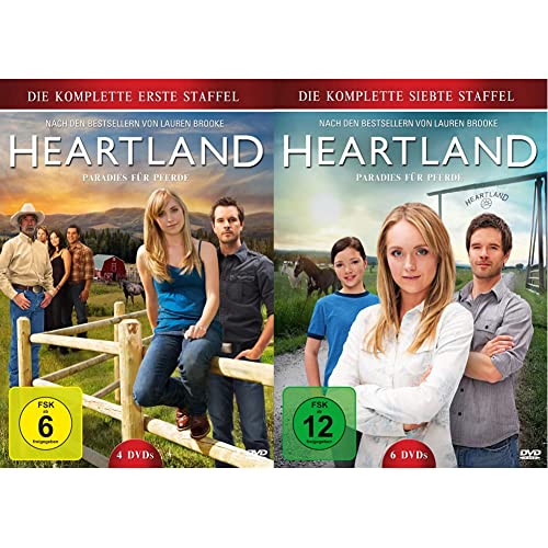 Heartland - Paradies für Pferde - Staffel 1 [4 DVDs] & Heartland - Paradies für Pferde - Staffel 7 [6 DVDs] von Koch Media