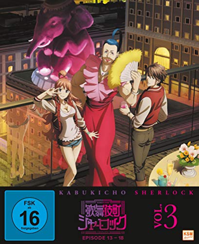 Kabukicho Sherlock - Volume 3 (Ep. 13-18) [Blu-ray] von Plaion Pictures