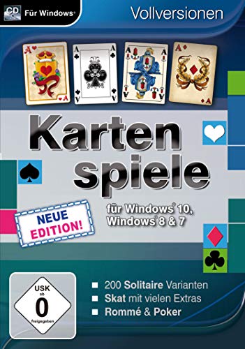 Kartenspiele für Windows 10 - Neue Edition (PC) von Koch Media