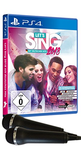 Let's Sing 2018 mit Deutschen Hits +2 Mics [PlayStation 4] von Koch Media