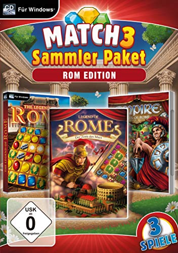 Match 3 Sammlerpaket - Rom Edition (PC) von Koch Media