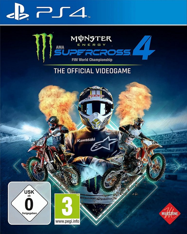 Monster Energy Supercross 4 Playstation 4 von Koch Media
