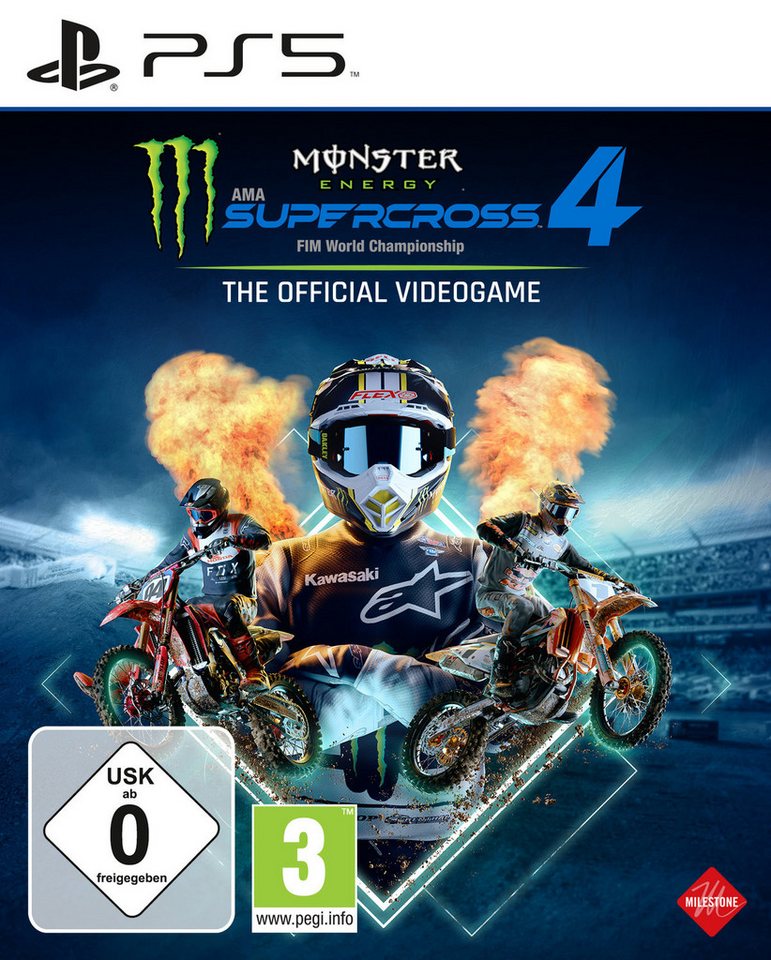 Monster Energy Supercross - The Official Videogame 4 Playstation 5 Monster Energy Supercross - The Official Videogame 4 Playstation 5 von Milestone