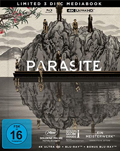 Parasite (Mediabook A, 4K Ultra-HD, Blu-ray, Bonus-Blu-ray) von Koch Media