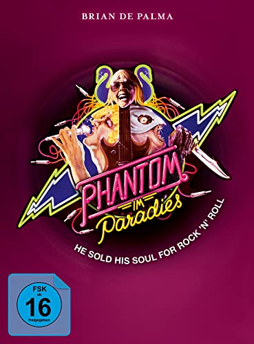 Phantom im Paradies - Phantom of the Paradise (Mediabook, Blu-ray+DVD) von Plaion Pictures