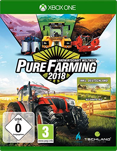 Pure Farming 2018 - Landwirtschaft weltweit - D1 Edition (XONE) von Koch Media