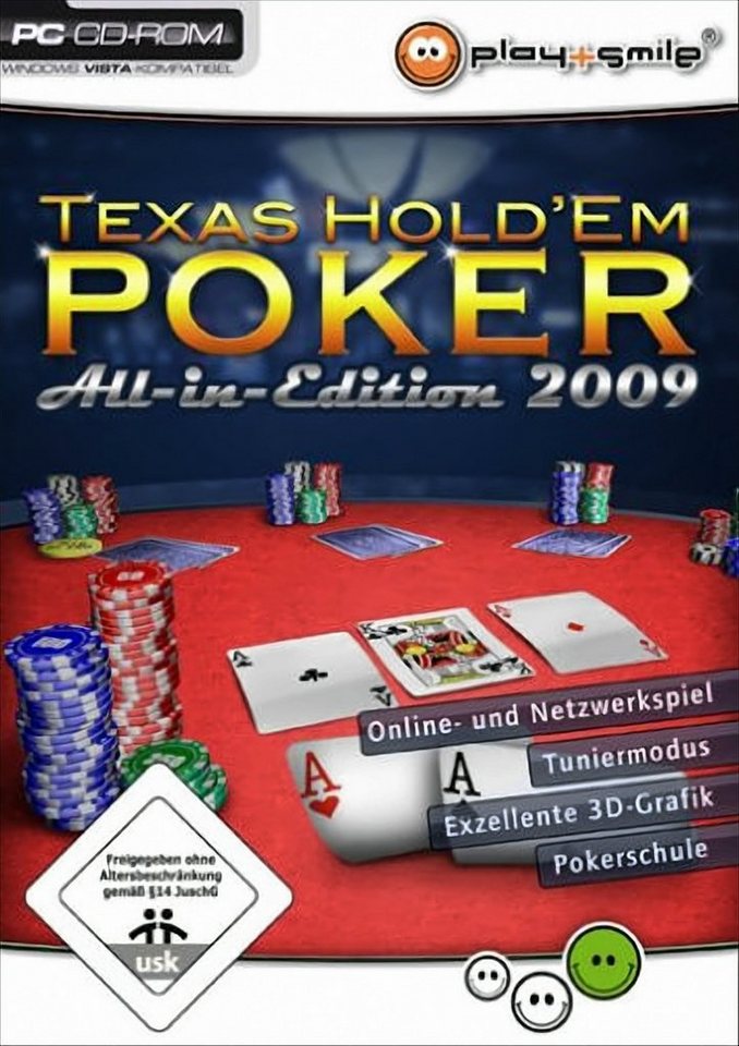 Texas Hold'em Poker: All-in-Edition 2009 PC Texas Hold'em Poker: All-in-Edition 2009 PC von PLAION