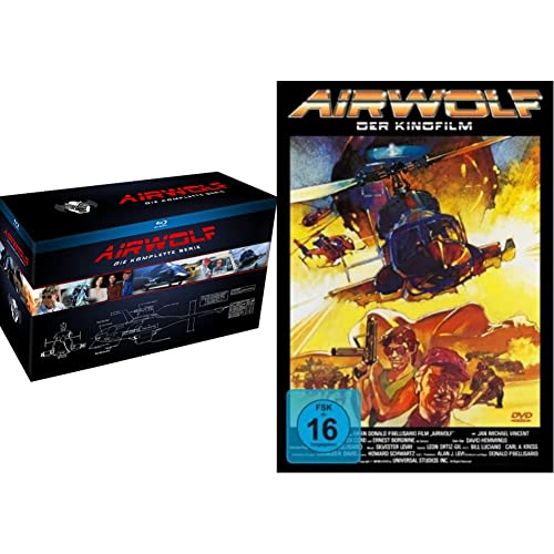 Airwolf - Die komplette Serie [Blu-ray] (exklusiv bei Amazon.de) & Airwolf - Der Kinofilm von Koch