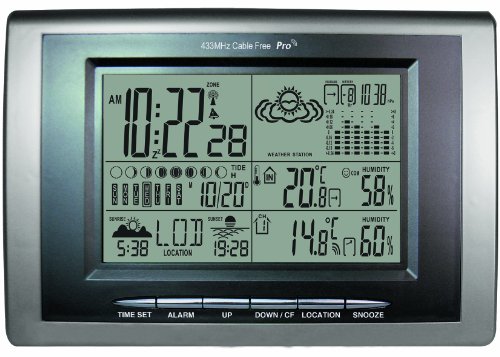 Koch 12107 Funkwetterstation METEO EXTRA, silber von Koch