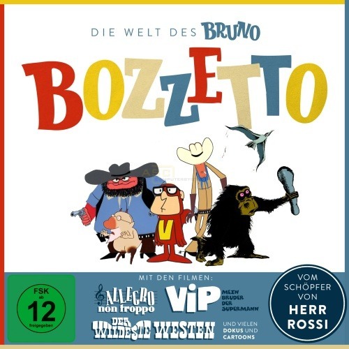 Die Welt des Bruno Bozzetto      (4 DVDs) von KochMedia