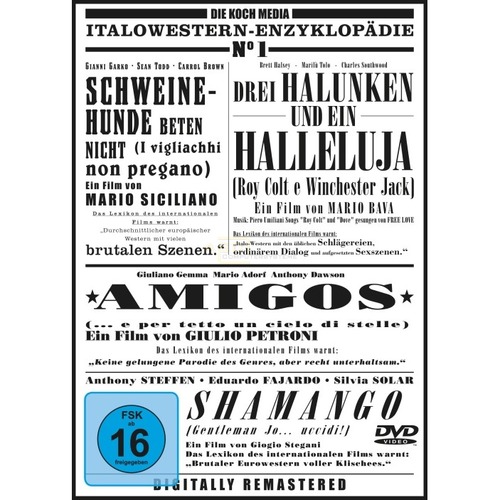 Italowestern-Enzyklopädie No. 1      (4 DVDs, limitiert) von KochMedia