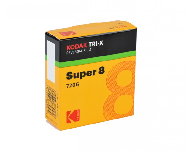 KODAK TRI-X-Umkehrfilm | Kassette mit 15,25 m Super 8-Film von Kodak