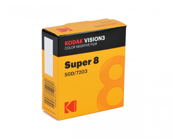 KODAK VISION3 50D-Farbnegativfilm 7203 | Kassette mit 15 m Super 8-Film KODAK VISION3 50D-Farbnegativfilm 7203 | Kassette mit 15 m Super 8-Film von Kodak