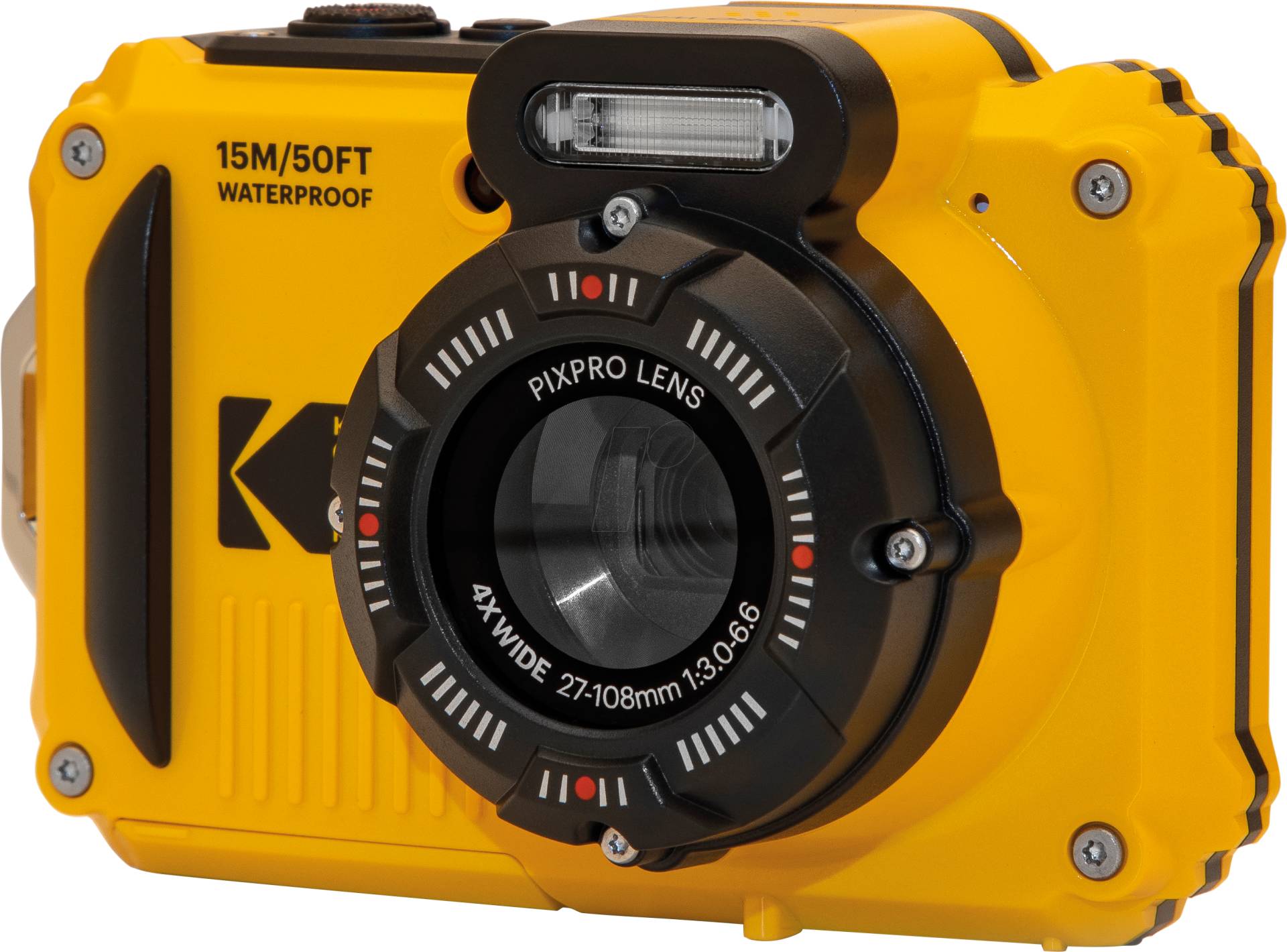 KODAK WPZ2 GE - Unterwasser-Digitalkamera, 16MP, 4-fach Zoom, gelb KODAK WPZ2 GE - Unterwasser-Digitalkamera, 16MP, 4-fach Zoom, gelb von Kodak