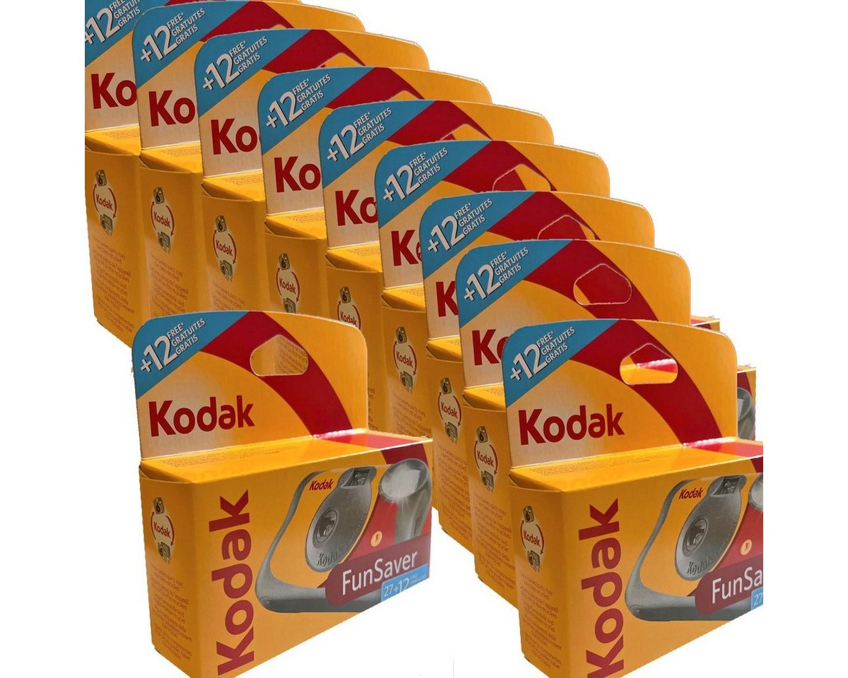 Kodak 10 x Einwegkamera Kodak Fun Saver 27+12 ISo 800 Einwegkamera von Kodak