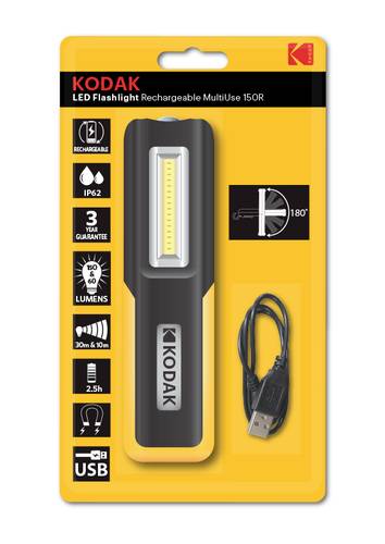 Kodak 30419490 MultiUse LED Arbeitsleuchte akkubetrieben 150lm von Kodak