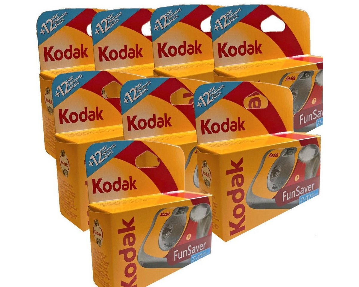 Kodak 8 x Einwegkamera Kodak Fun Saver 27+12 ISo 800 Einwegkamera Kodak 8 x Einwegkamera Kodak Fun Saver 27+12 ISo 800 Einwegkamera von Kodak