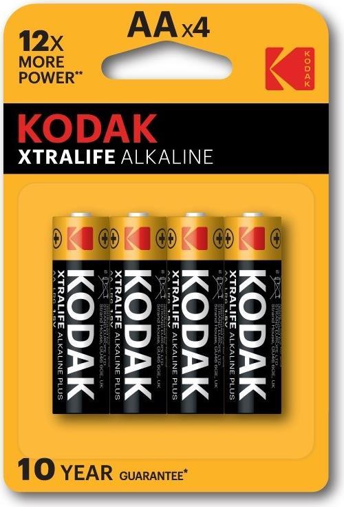 Kodak AA - Einwegbatterie - AA - Alkali - 1,5 V - 4 St�ck(e) - 2700 mAh (30952027) von Kodak