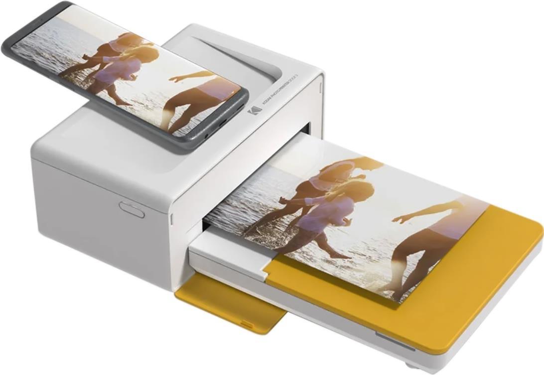 Kodak D460Y Fotodrucker Farbstoffsublimation 10,20cm (4) x 15,20cm (6) (10x15 cm) WLAN (KODPD460WEU) von Kodak