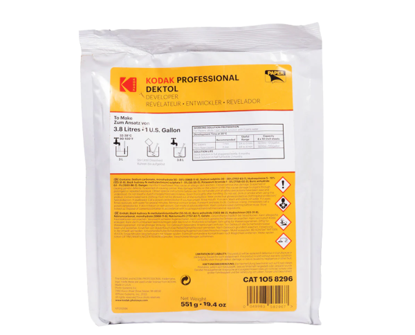 Kodak Dektol Papierentwickler in pulverform für 3,8L von Kodak