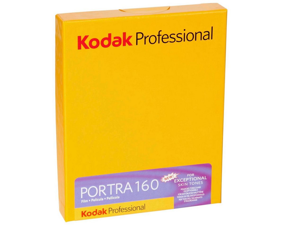 Kodak Farbdiafilm 1 Portra 160 4x5 10 Blatt von Kodak