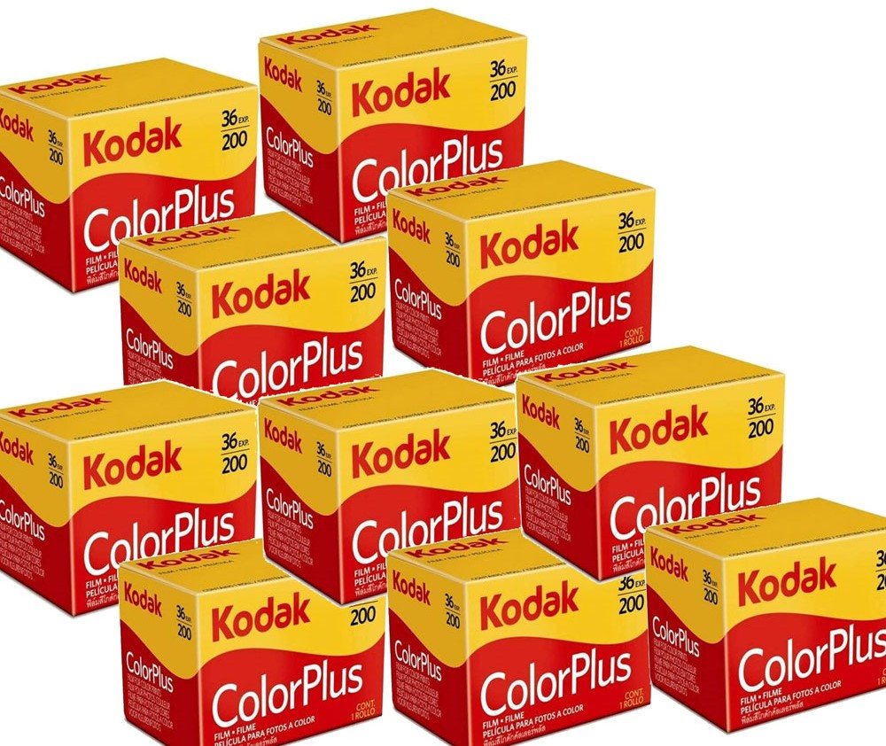 Kodak Farbnegativfilm 10 x Kodak Color plus 200 135/36 Film, 360 Kodak Farbnegativfilm 10 x Kodak Color plus 200 135/36 Film, 360 von Kodak