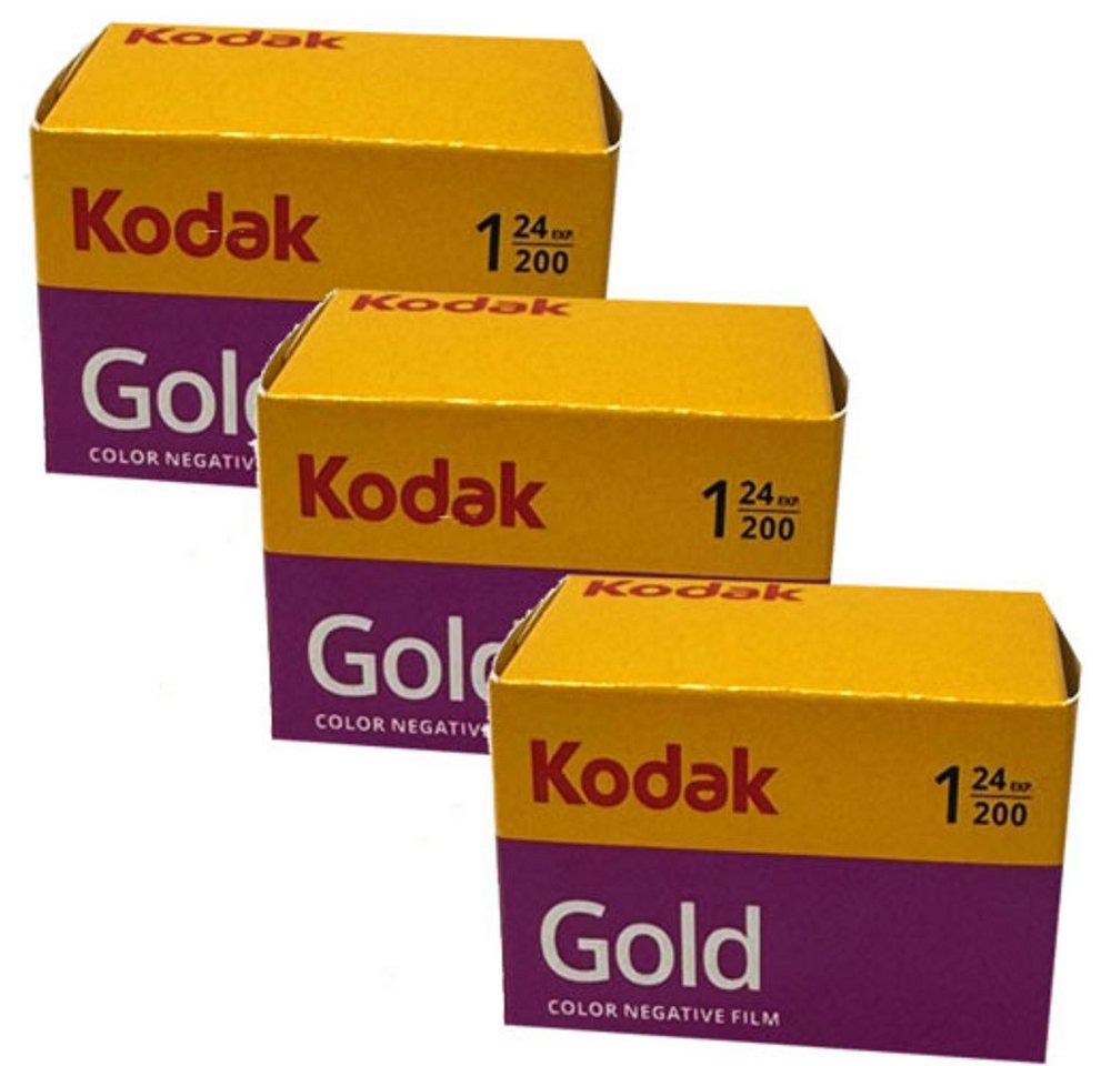 Kodak Farbnegativfilm »3x Kodak Gold 200 135/24 Film« von Kodak