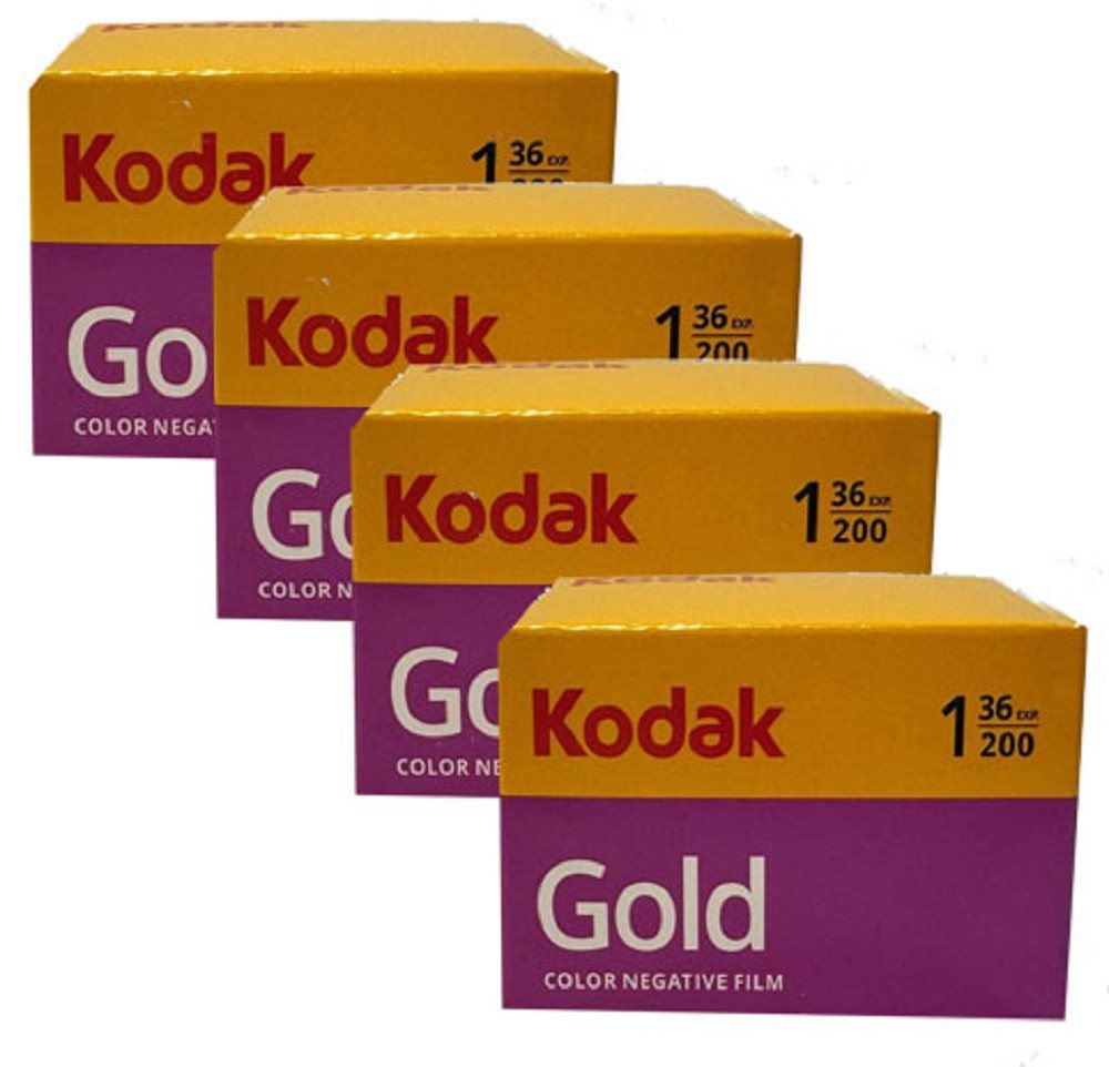 Kodak Farbnegativfilm »4x Kodak Gold 200/36 Kleinbildfilm« von Kodak