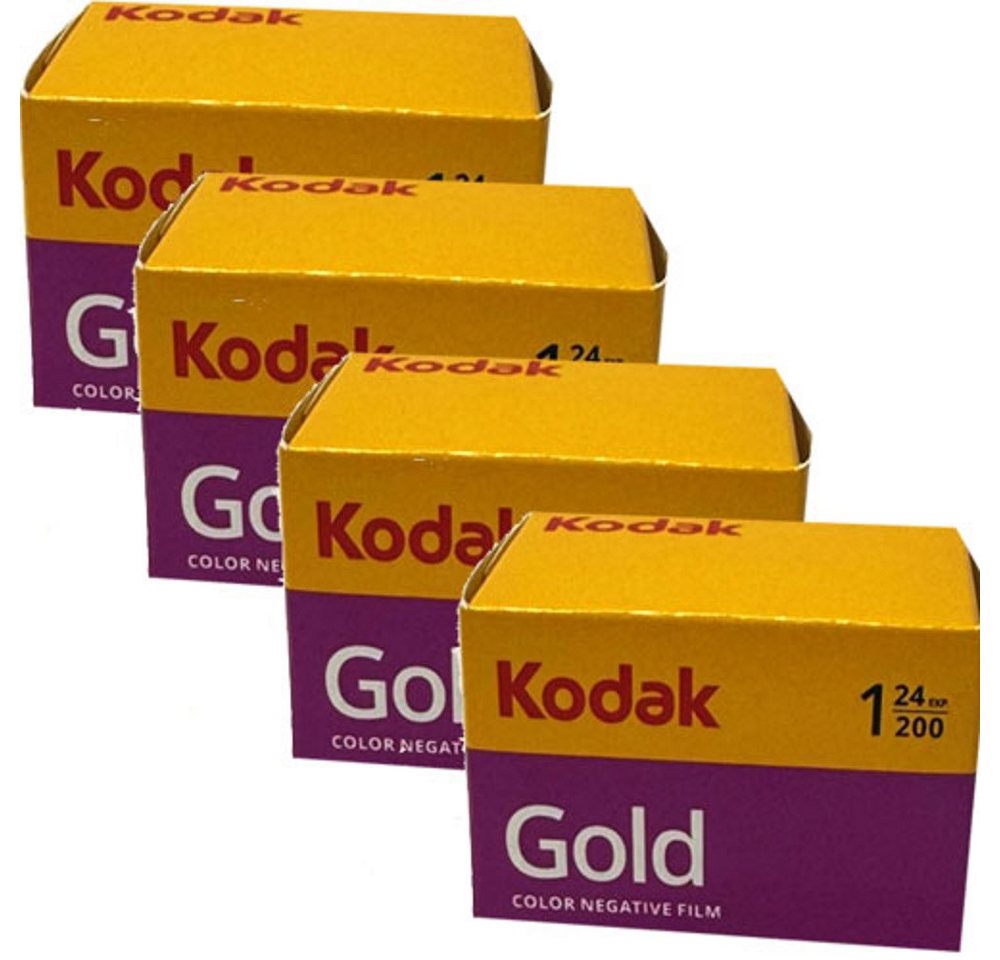 Kodak Farbnegativfilm »4x Kodak Gold 200 135/24 Film« von Kodak