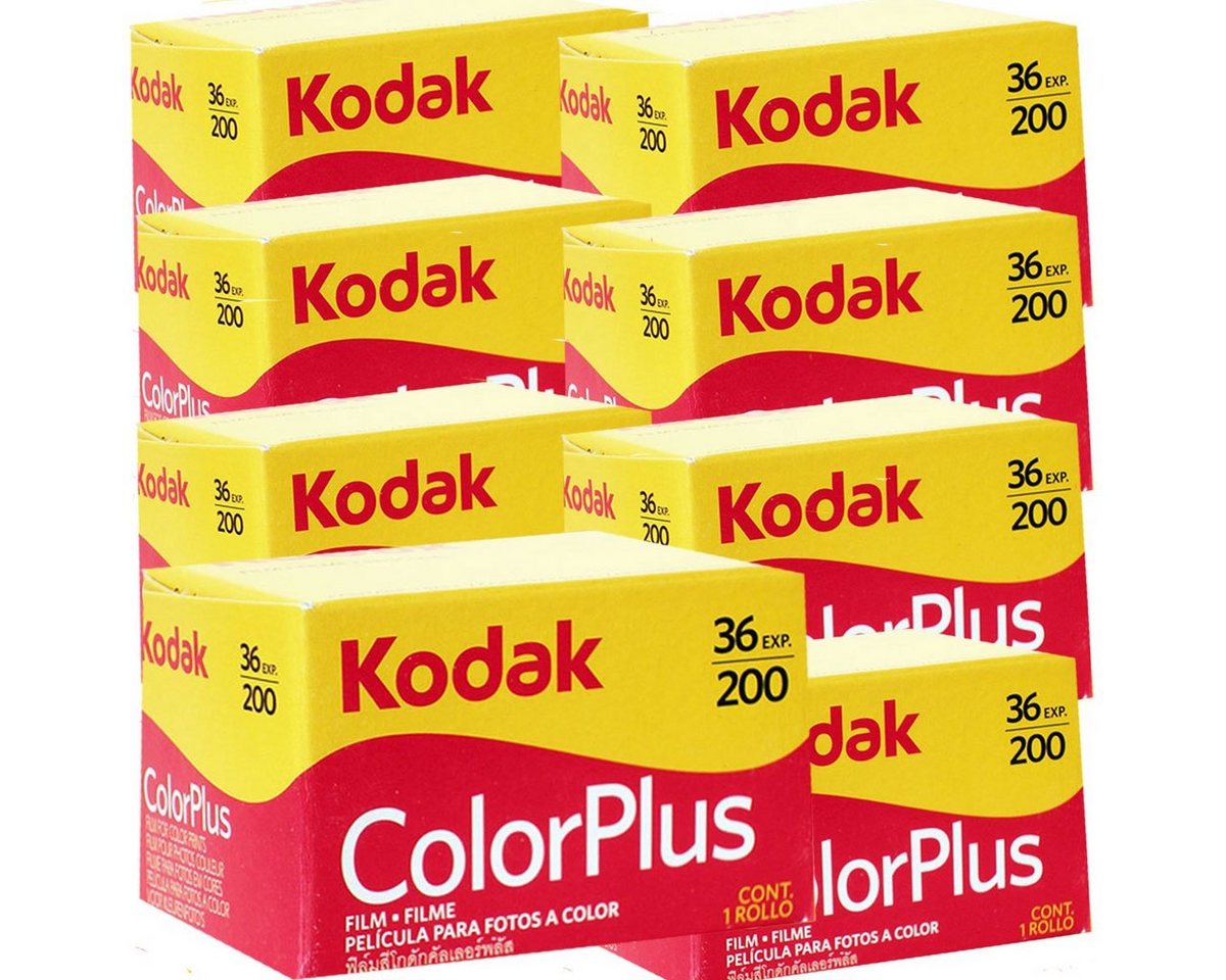Kodak Farbnegativfilm 8x Kodak Color plus 200 135/36 Kleinbildfilm für, 288 Kodak Farbnegativfilm 8x Kodak Color plus 200 135/36 Kleinbildfilm für, 288 von Kodak
