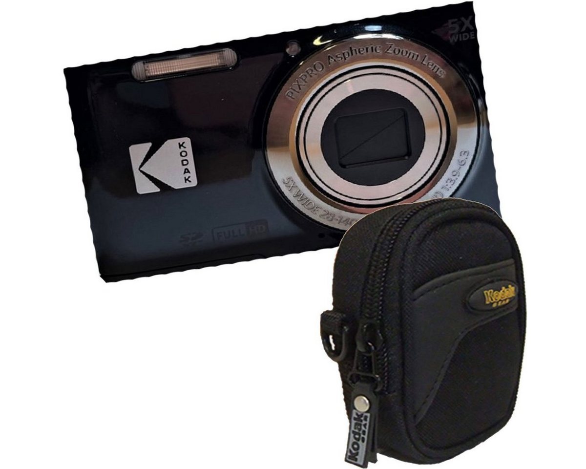 Kodak Kodak FZ55 schwarz + Kodak Gear Tasche Kompaktkamera von Kodak