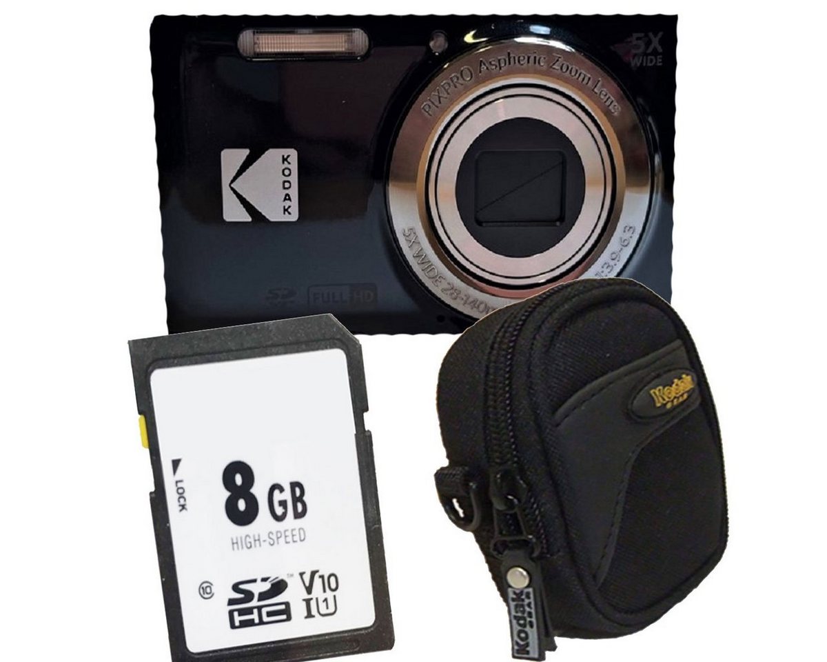 Kodak Kodak FZ55 schwarz Digitalkamera Set Angebot Kompaktkamera Kodak Kodak FZ55 schwarz Digitalkamera Set Angebot Kompaktkamera von Kodak