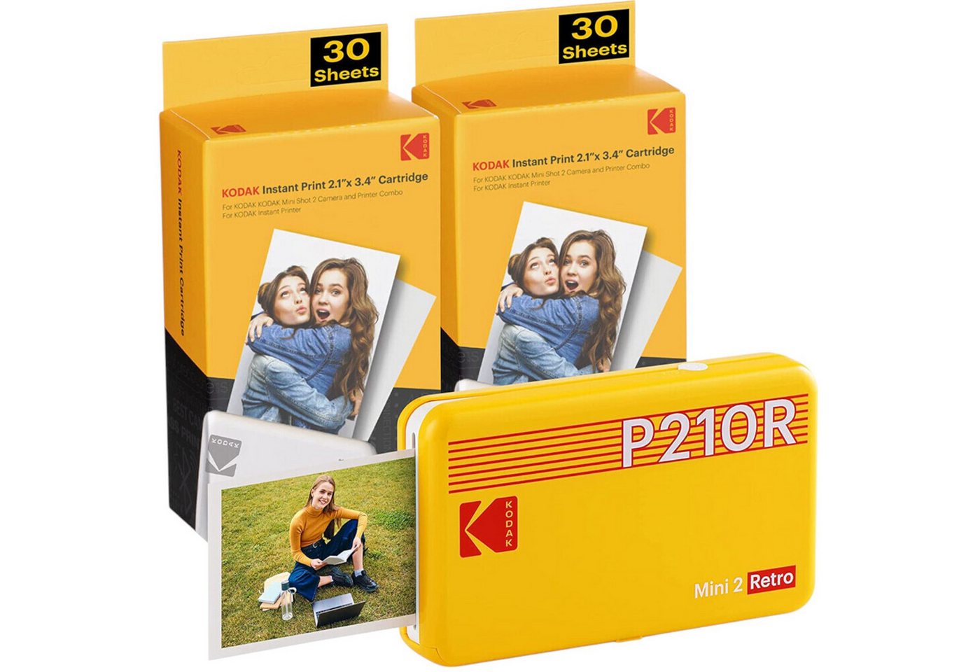 Kodak Kodak Mini 2 Plus Retro Fotodrucker Kodak Kodak Mini 2 Plus Retro Fotodrucker von Kodak