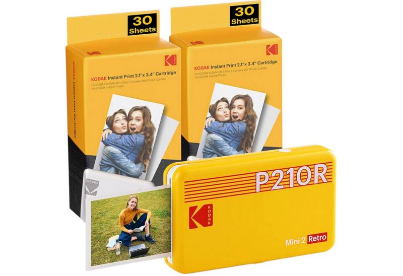 Kodak Kodak Mini 2 Plus Retro Fotodrucker von Kodak