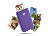 Kodak Mini 2, Farbstoffsublimation, 2.1 x 3.4 (5.3 x 8.6 cm), WLAN, Bluetooth, Direkter Druck, Violett von Kodak