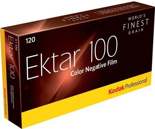 Kodak PROFESSIONAL EKTAR 100 - Farbnegativfilm - 120 (6 cm) - ISO 100 - 5 Rollen (8314098) von Kodak