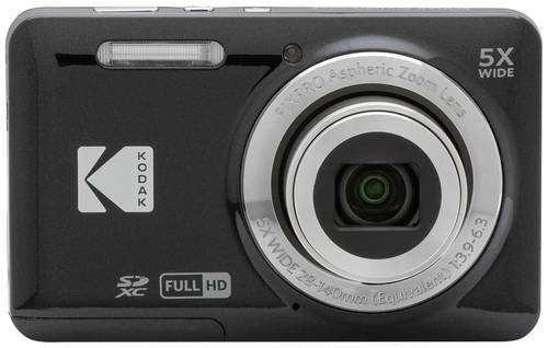 Kodak Pixpro FZ55 Friendly Zoom Digitalkamera 16 Megapixel Opt. Zoom: 5 x Schwarz Full HD Video, HDR von Kodak