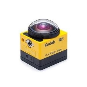 Kodak Pixpro SP360 EXTREME Actioncam 16,3 Megapixel (2/3 MOS Sensor), ISO 100 - 800 - Festbrennweite: 8 mm, f/2,8 - Full HD Videoaufnahme (1.920 x 1.080 Pixel, 30 fps) - integriertes 2,50cm (1) LCD Display - Staub-/Spritzwasserschutz, Wasserdicht, HDMI, USB 2.0, WLAN, NFC (PIXPRO SP360 EXTREME) von Kodak