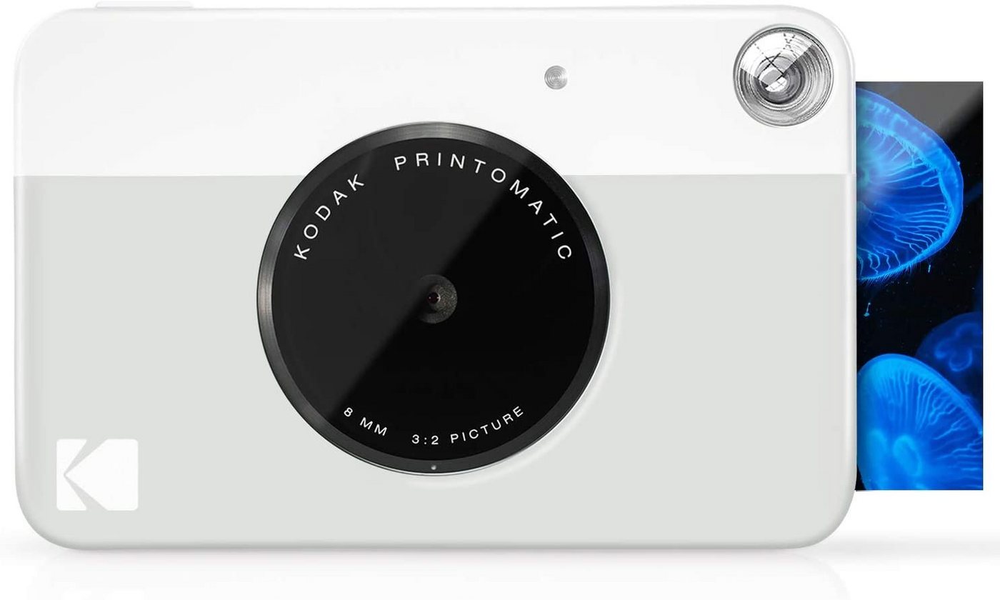 Kodak Printomatic Sofortbildkamera (Vollfarbdrucke auf ZINK 2x3-Fotopapier mit Sticky-Back-Funktion) von Kodak