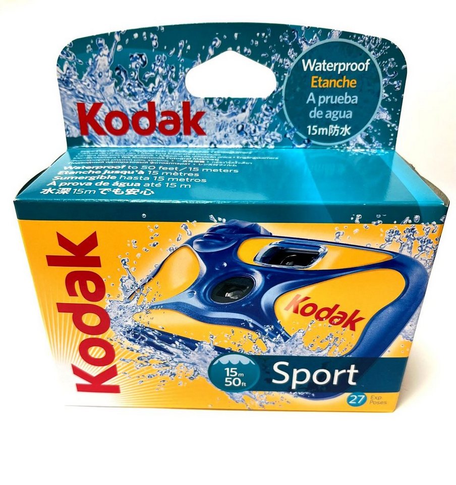 Kodak Sport 27 Aufnahmen ISO 800 Einwegkamera von Kodak