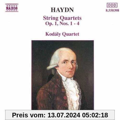 Haydn Streichquartette Op. 1 1-4 Kodal von Kodaly Quartet