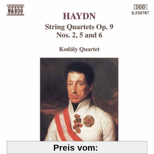 Haydn Streichquartette Op. 9 2, 5 und 6 Kod von Kodaly Quartet