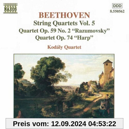 Streichquartette Vol. 5 von Kodaly Quartet