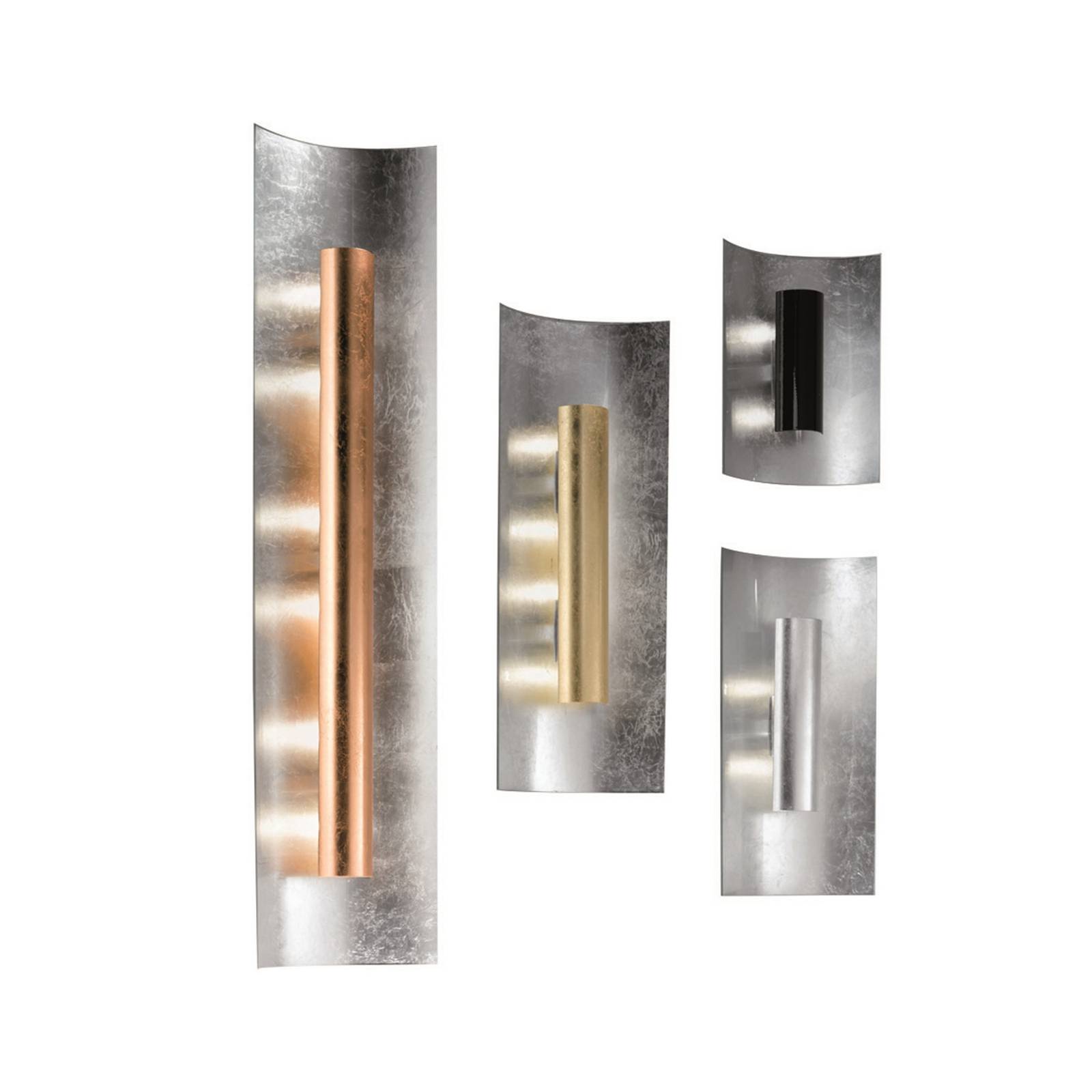 Wandleuchte Aura Silber Blende gold, Höhe 100cm Wandleuchte Aura Silber Blende gold, Höhe 100cm von Kögl