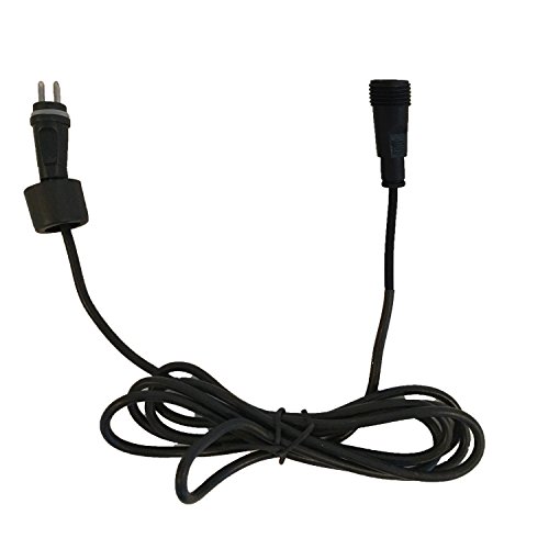 Köhko Niedervolt/12V Verlängerungskabel (IP44) mit 2-poligen Stecksystem für Außenbereich - geeignet für Sringbrunnen Pumpe LED-Beleuchtung Lichterkette 5 Meter 29011-5 von Köhko