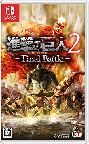 Shingeki no Kyojin 2 Final Battle For NINTENDO SWITCH REGION FREE JAPANESE VERSION [video game] von Koei Tecmo Games