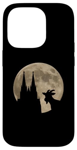 Hülle für iPhone 14 Pro Köln, meine Stadt! Geißbock mit Dom und Mond. Kölscher Stolz Hülle für iPhone 14 Pro Köln, meine Stadt! Geißbock mit Dom und Mond. Kölscher Stolz von Köln, meine Stadt! Kölsches Geschenk für Köln Fans