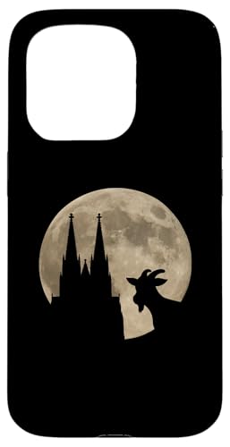 Hülle für iPhone 15 Pro Köln, meine Stadt! Geißbock mit Dom und Mond. Kölscher Stolz Hülle für iPhone 15 Pro Köln, meine Stadt! Geißbock mit Dom und Mond. Kölscher Stolz von Köln, meine Stadt! Kölsches Geschenk für Köln Fans