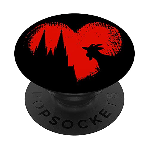 Köln, meine Stadt! Geißbock mit Dom und Mond. Kölscher Stolz PopSockets mit austauschbarem PopGrip Köln, meine Stadt! Geißbock mit Dom und Mond. Kölscher Stolz PopSockets mit austauschbarem PopGrip von Köln, meine Stadt! Kölsches Geschenk für Köln Fans