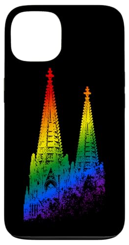Kölner Dom LGBTQ Pride Regenbogen Silhouette Köln Skyline Hülle für iPhone 13 Kölner Dom LGBTQ Pride Regenbogen Silhouette Köln Skyline Hülle für iPhone 13 von Köln Outfits Für Echte Kölner Zu Karneval In Kölle
